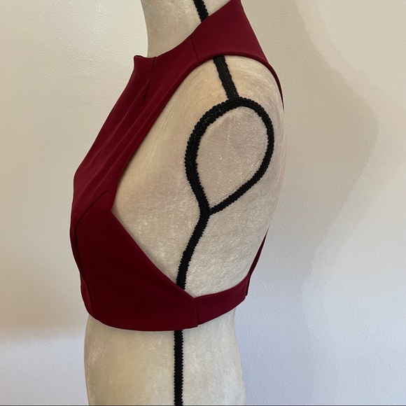 Tobi crop top with zipper back - Picture 2 of 5